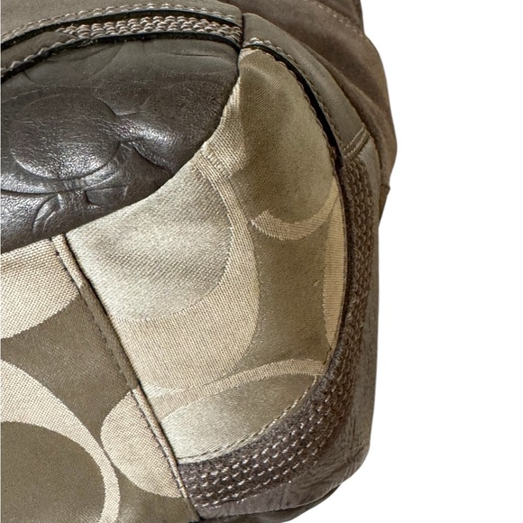 Coach Gray Patchwork Tote - Picture 9 of 12